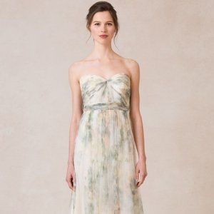 Jenny Yoo Annabelle Convertible Print Gown